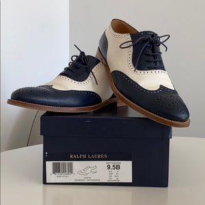 Ralph Lauren Collection Quintin Calfskin Oxford